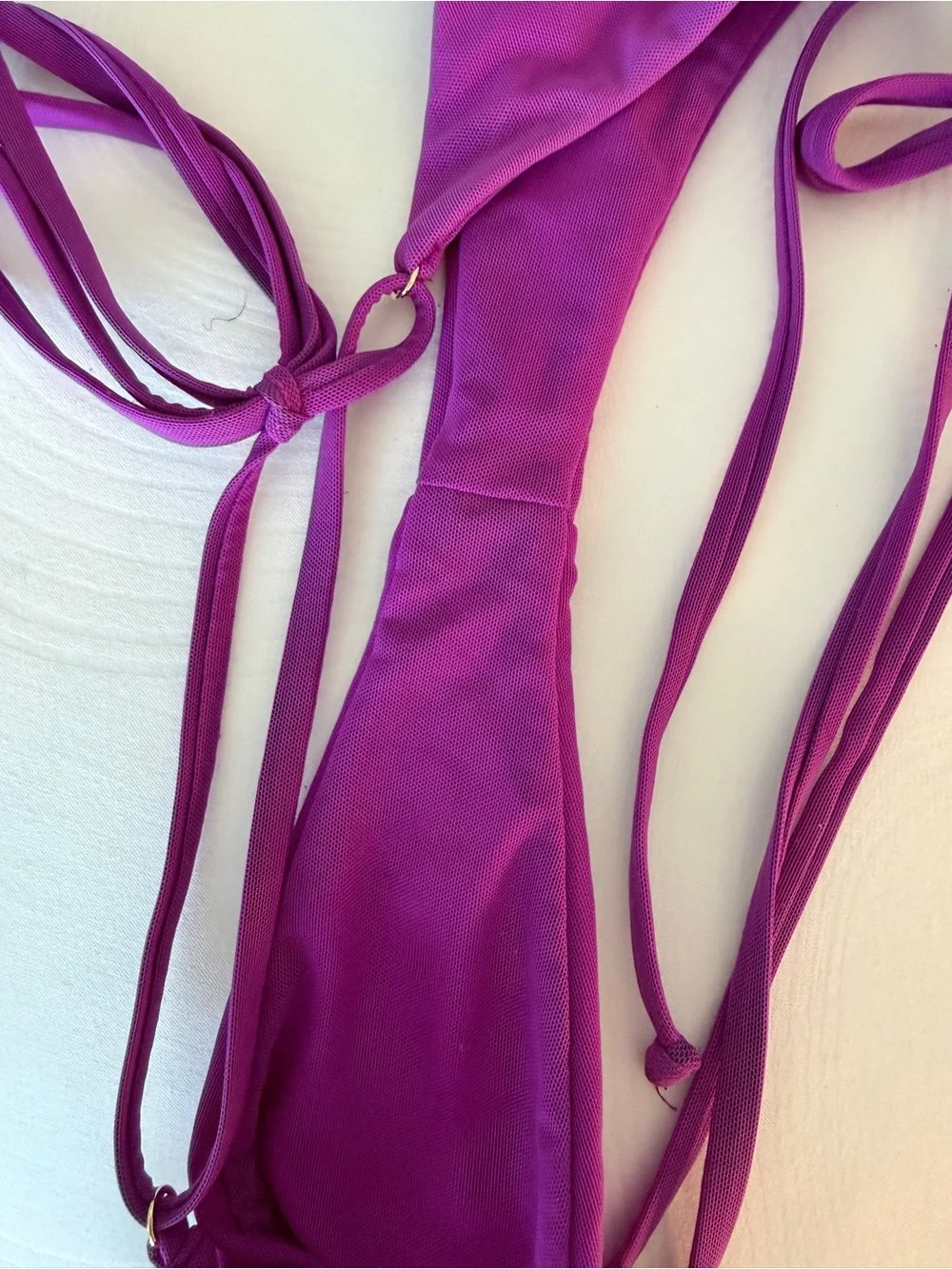Gonza Vibrant Magenta Bikini Bottom - Picture 7 of 8